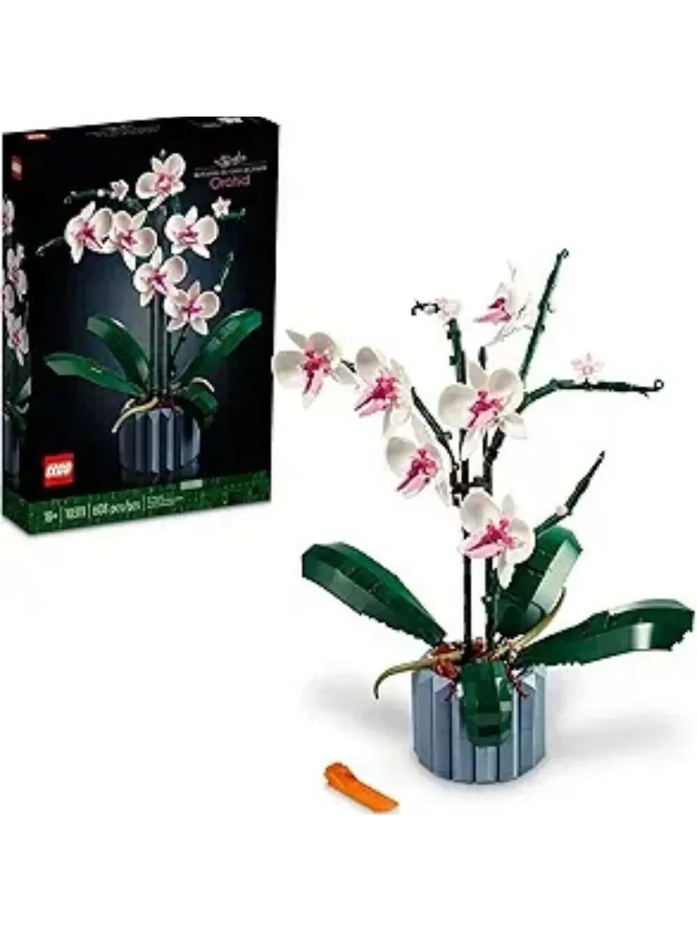 LEGO Botanicals Orchid Set Artificial Indoor Flowers Home Decor Adult Gift 10311